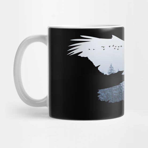 Eagle Animal Forest Wild Nature Free Earth World In Flight by Cubebox